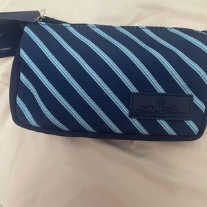 Brooks Brothers Navy and United Airlines Polaris amenity kit new